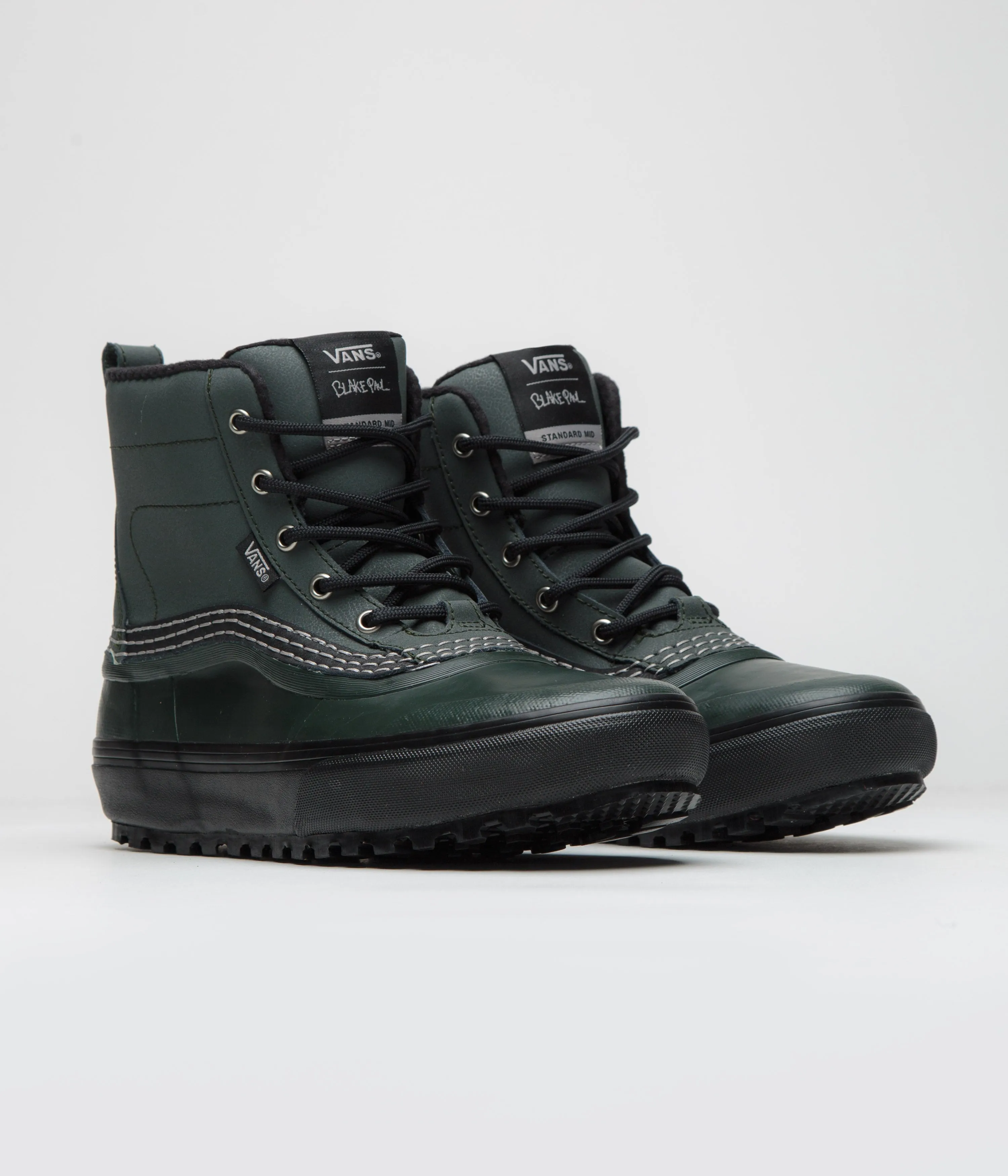 Vans MTE Standard Mid Wasserdichte Schuhe - (Blake Paul) Schwarz / Wald Vans
