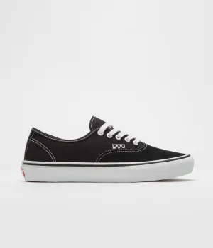 Vans Skate Authentic Schuhe - Schwarz / Weiß Vans