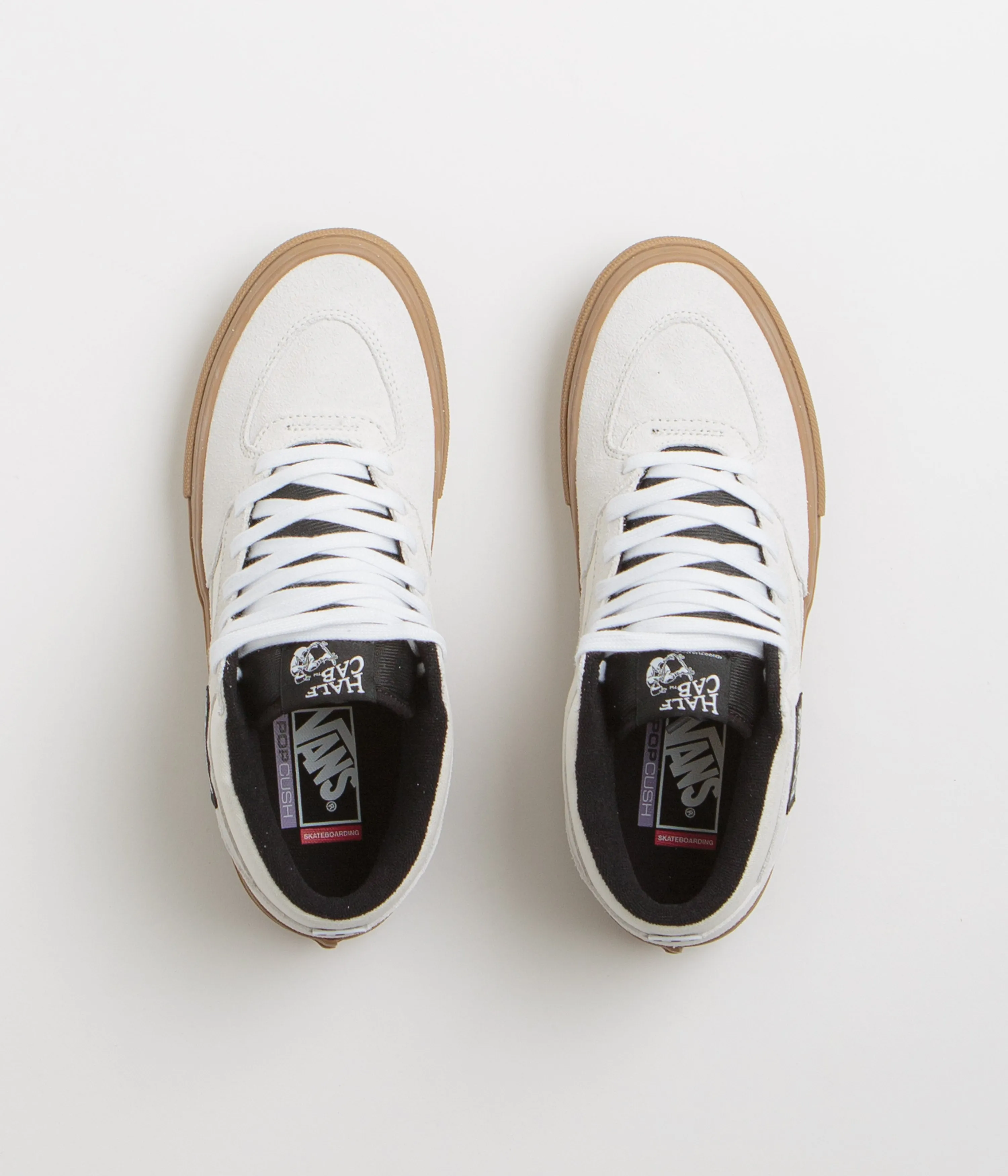 Vans Skate Half Cab Schuhe - Antikweiß / Gum Vans