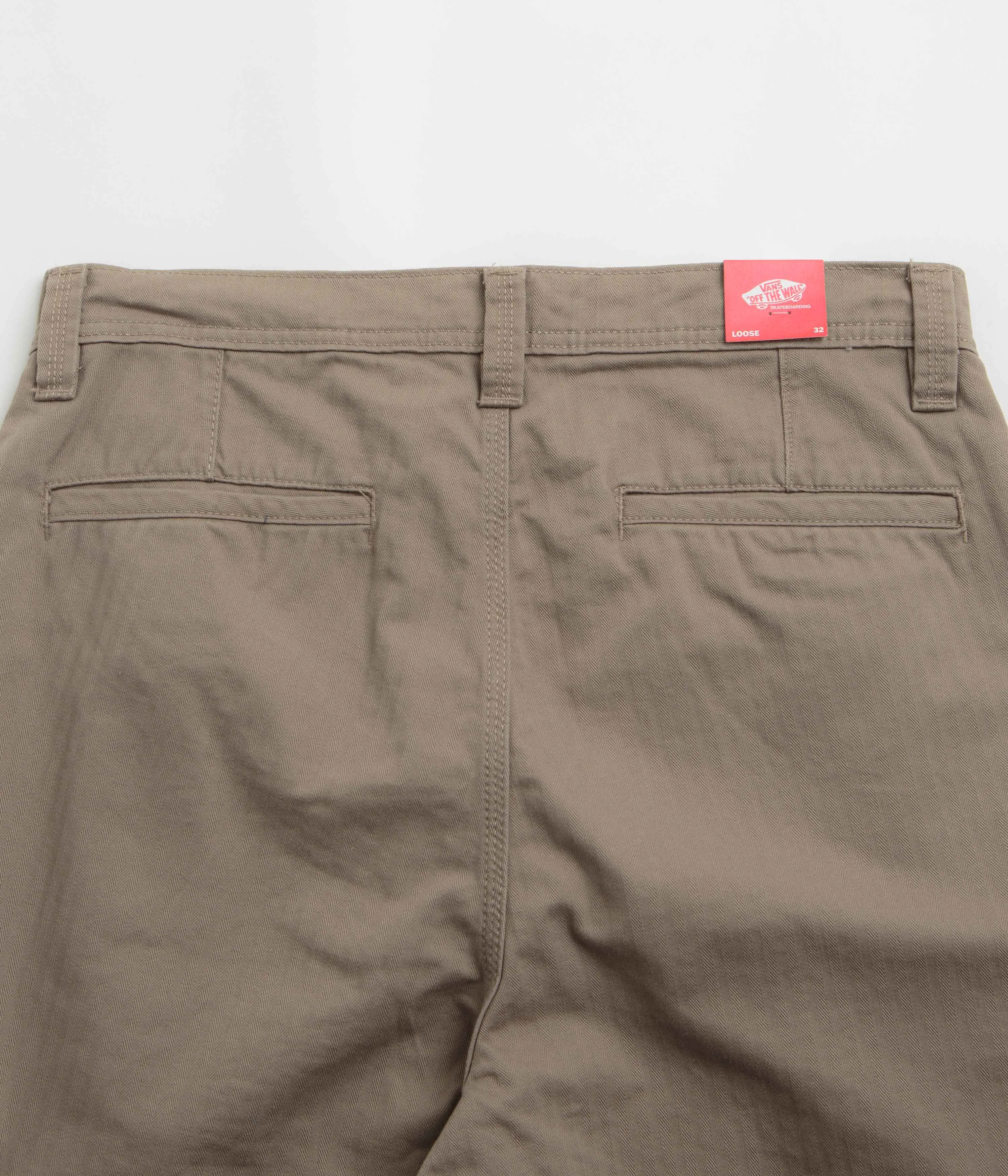 Vans Skate Loose Plisseehose - Walnuss Vans