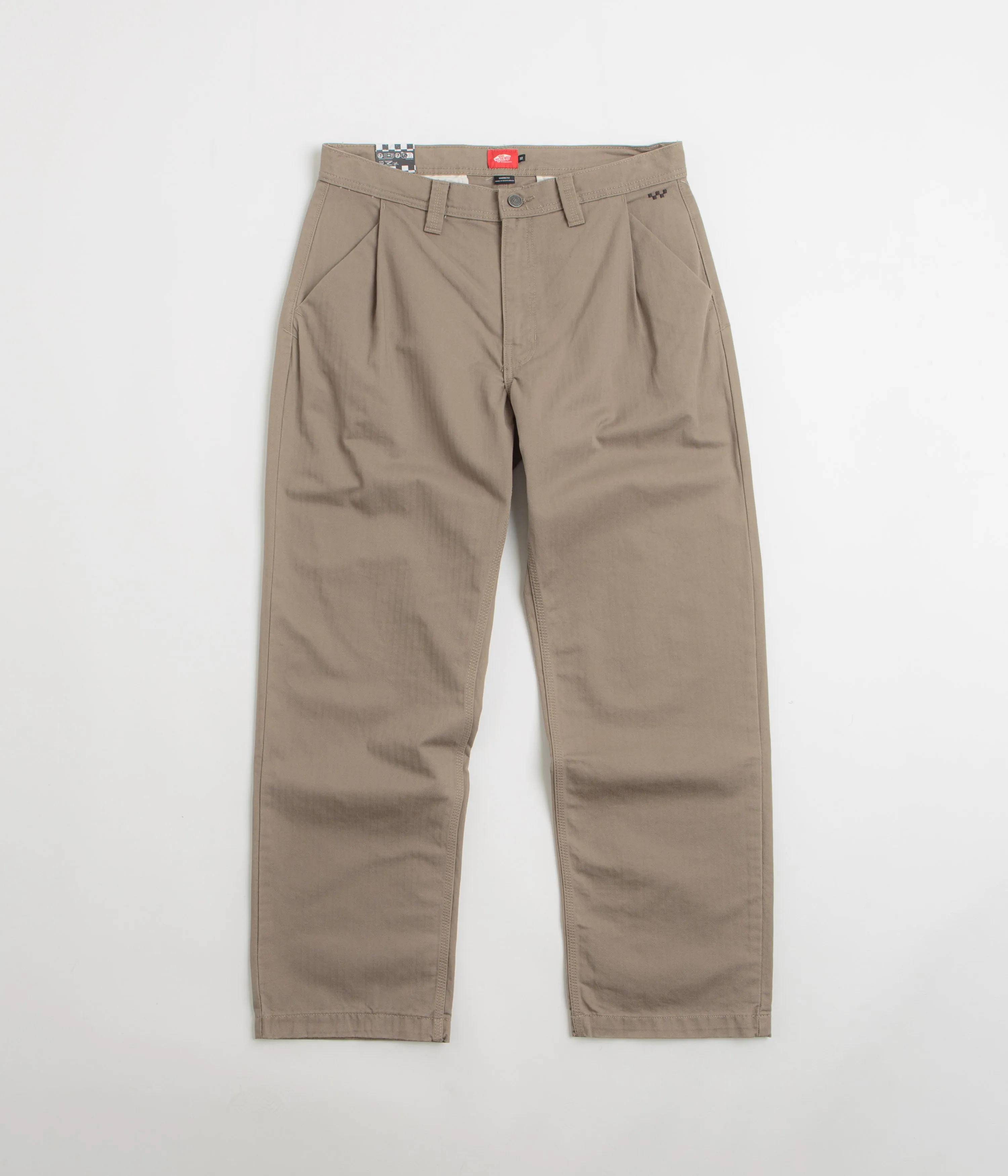 Vans Skate Loose Plisseehose - Walnuss Vans