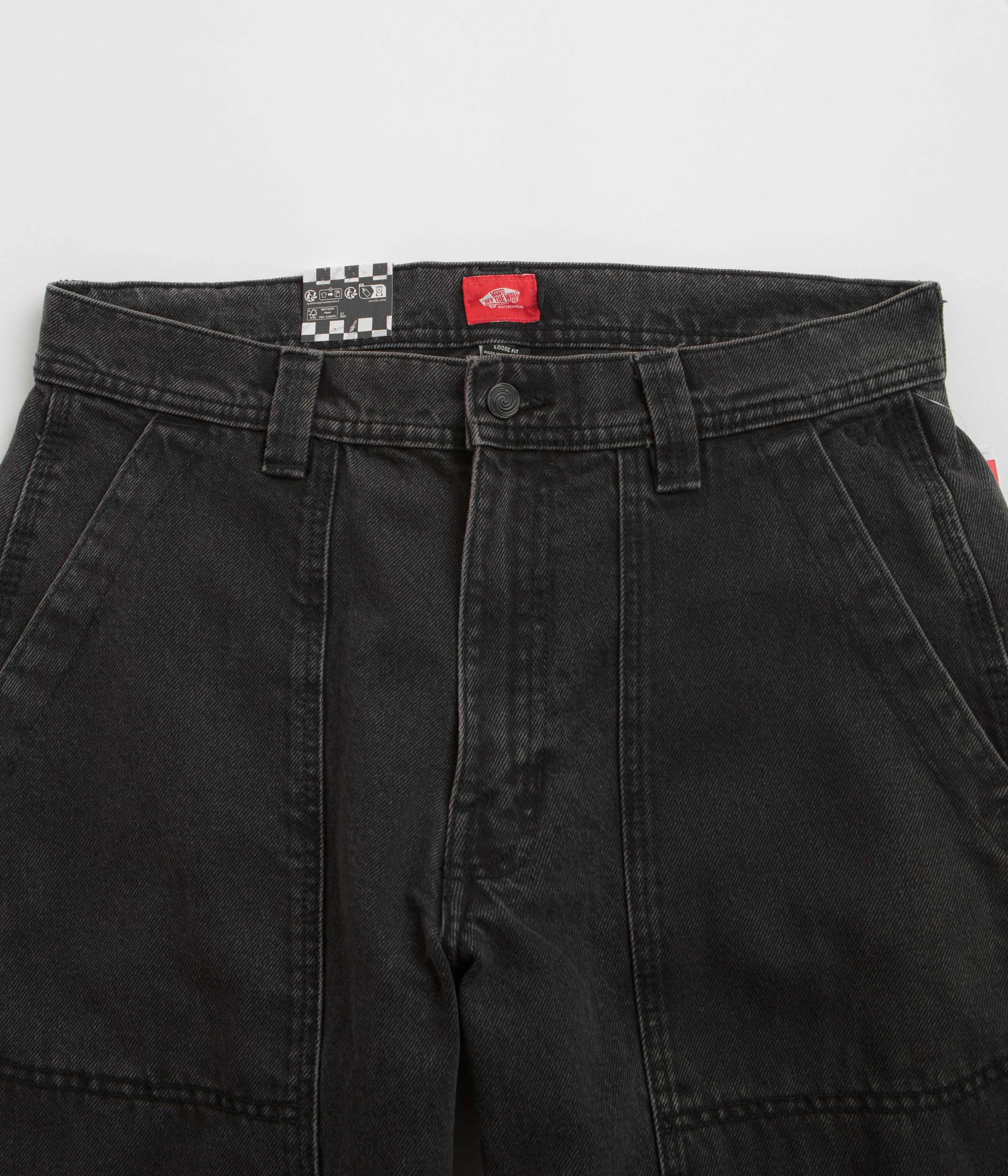 Vans Skate Loose Utility Jeans - Pirate Black Vans