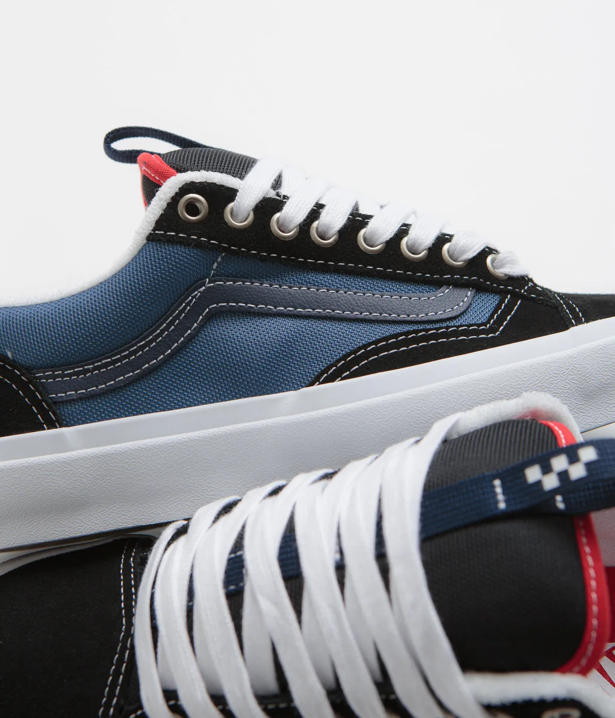 Vans Skate Old Skool 36  Schuhe - Schwarz / STV Marineblau Vans