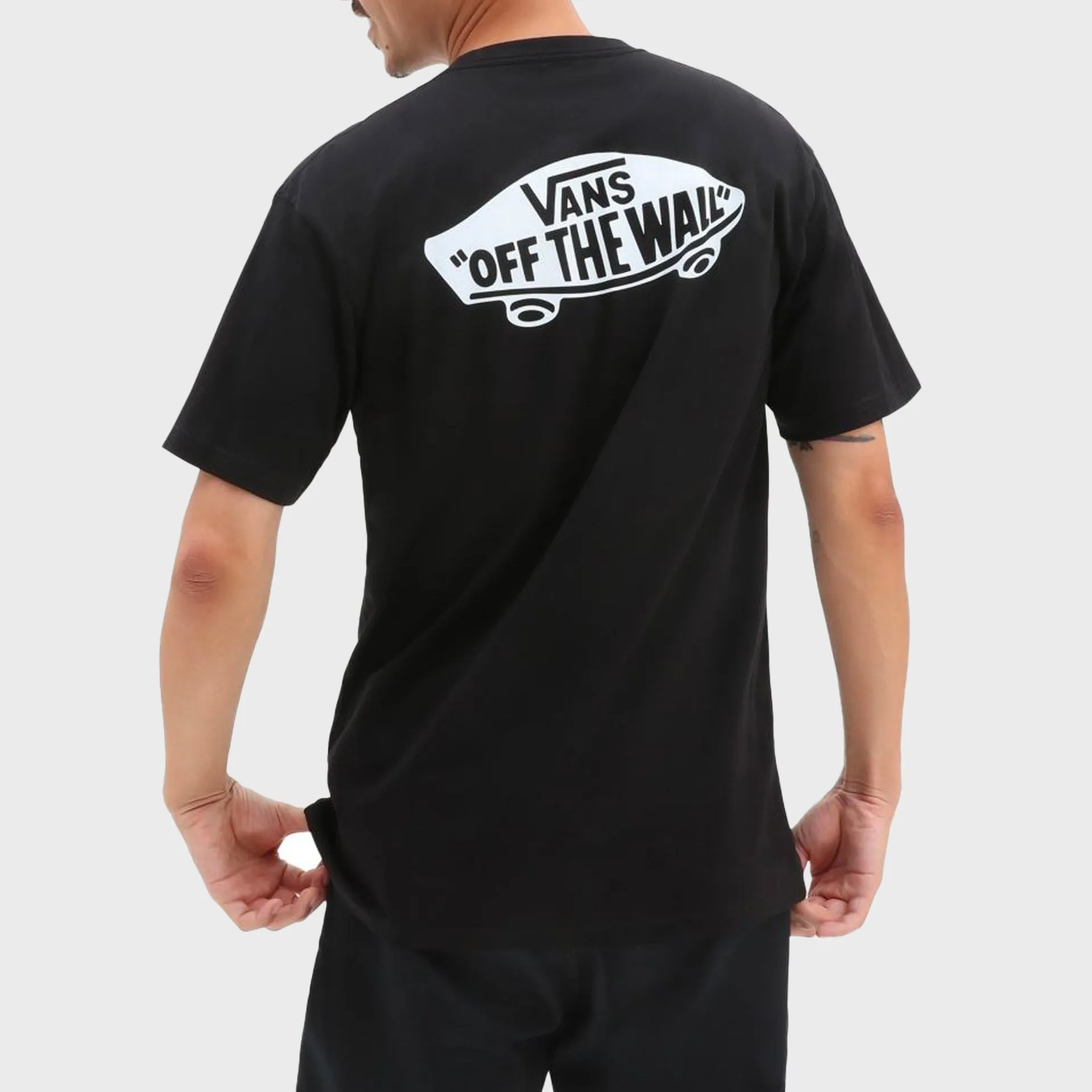 Vans Style 76 Classic Back Herren T-Shirt - Schwarz
