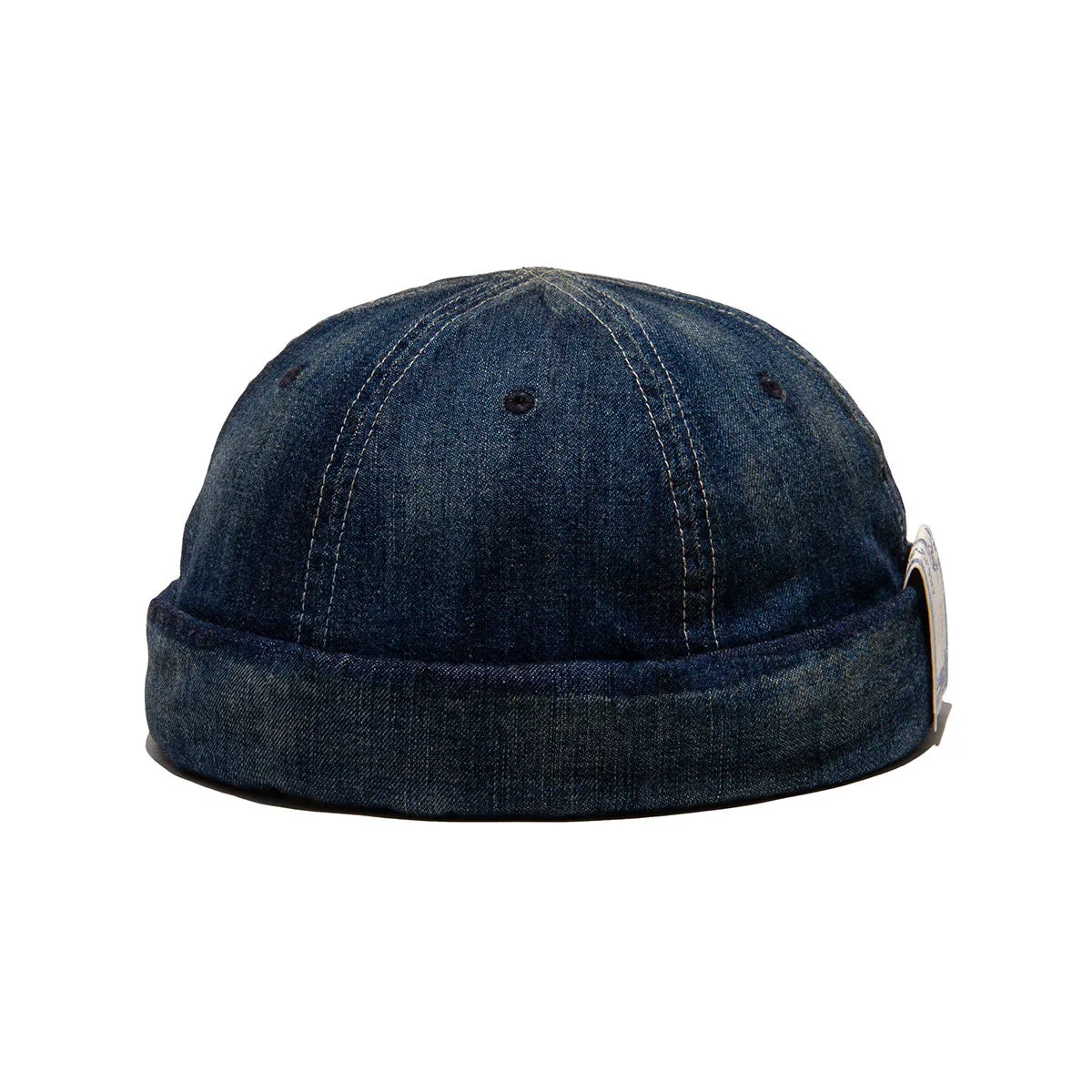 VINTAGE DENIM ROLL CAP - Indigo casual-baseball-cap