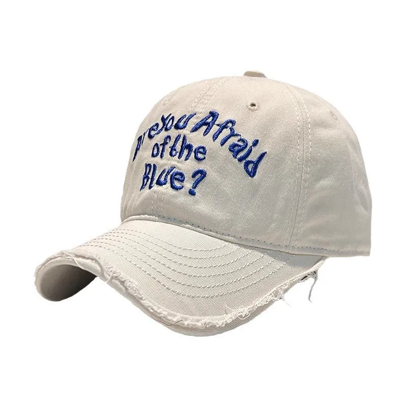 Vintage Frayed Baseball Cap