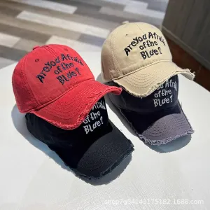 Vintage Frayed Baseball Cap casual-baseball-cap