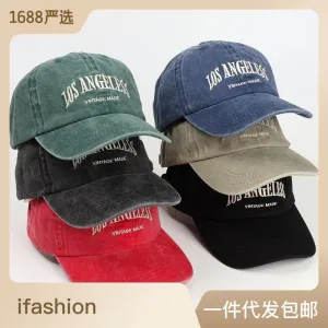 Vintage Letter Embroidered Cap casual-baseball-cap