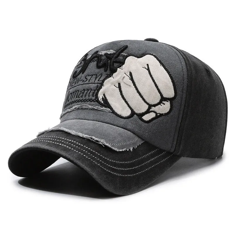 Vintage Wash Denim Cap