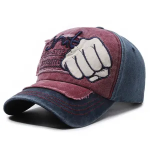 Vintage Wash Denim Cap casual-baseball-cap
