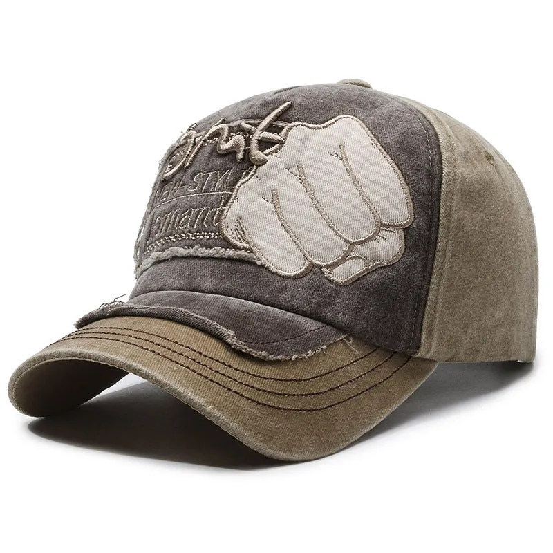 Vintage Wash Denim Cap