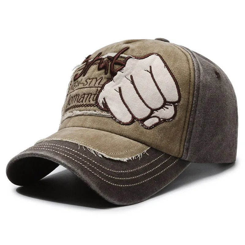 Vintage Wash Denim Cap