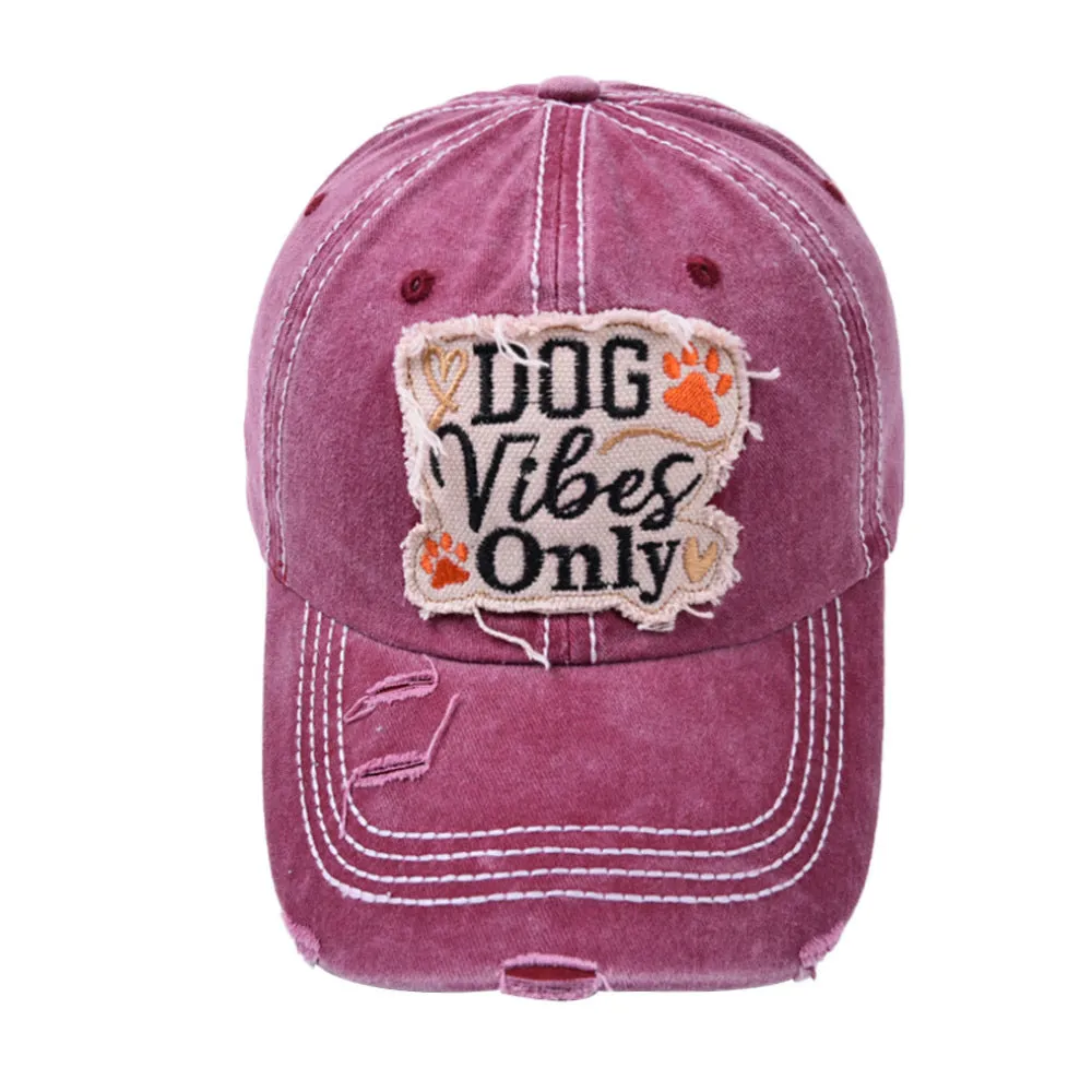 Vintage Washed Patch Baseball Cap