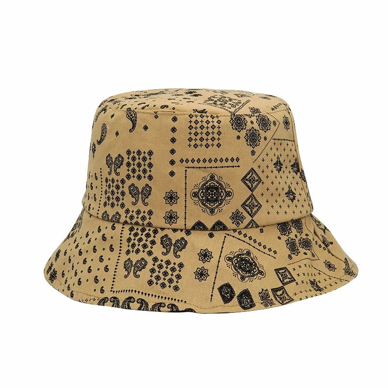 Vintage Cashew Flowers Bucket Hat