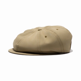WASH CASQUETTE - Beige fashion-wind-cap