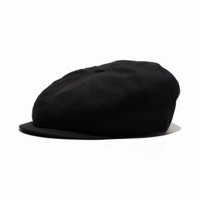 WASH CASQUETTE - Black fashion-wind-cap