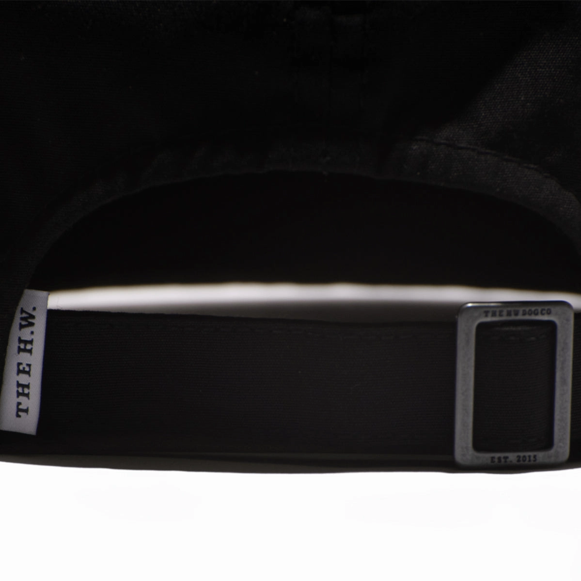 WASH CASQUETTE - Black