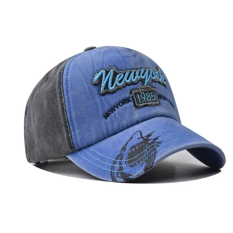 Washed Cotton Embroidered Baseball Cap