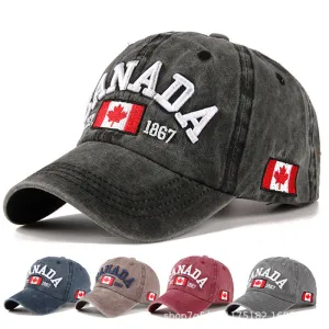 Washed Cotton Star Baseball Cap casual-baseball-cap