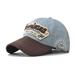 Washed Denim Baseball Cap casual-baseball-cap