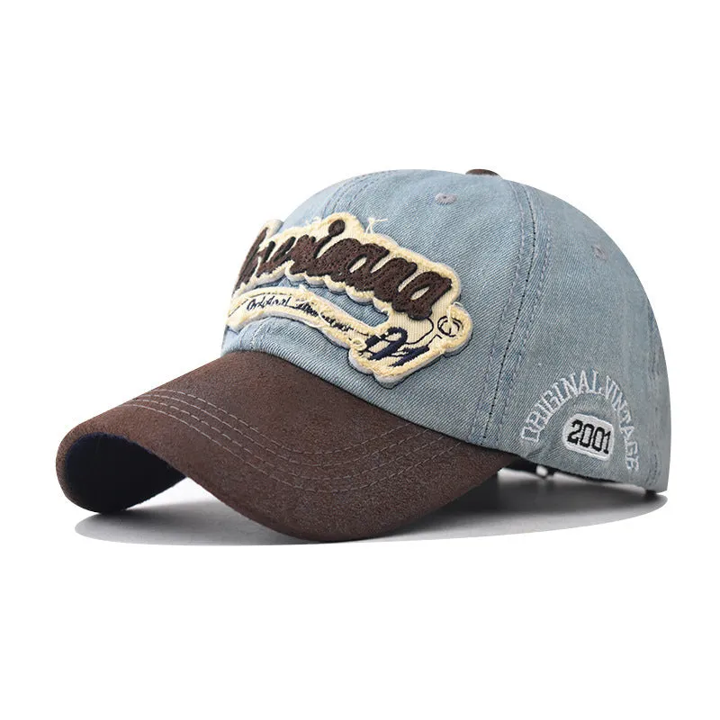 Washed Denim Baseball Cap casual-baseball-cap
