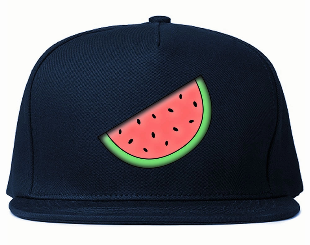 Watermelon Meme Chest Snapback Hat Cap