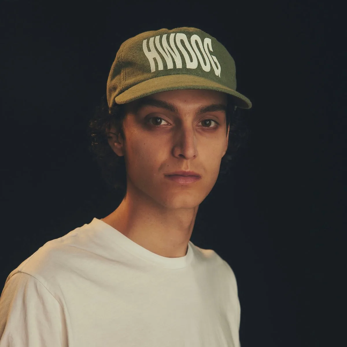 WAVY LOGO COMMERCIAL CAP - Black