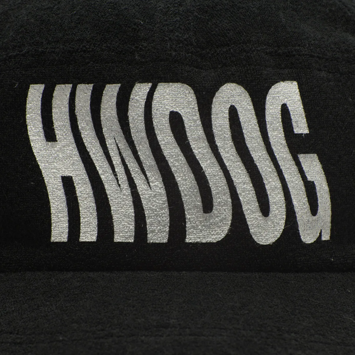 WAVY LOGO COMMERCIAL CAP - Black