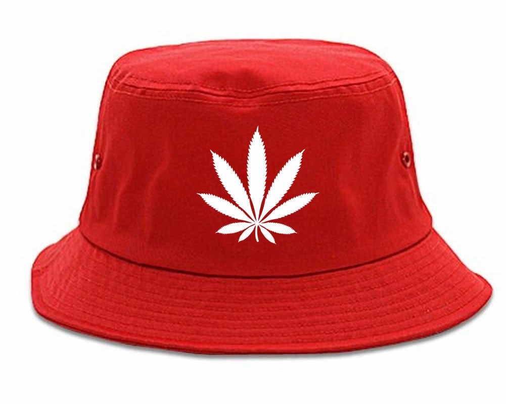 Weed Leaf Marijuana Bucket Hat