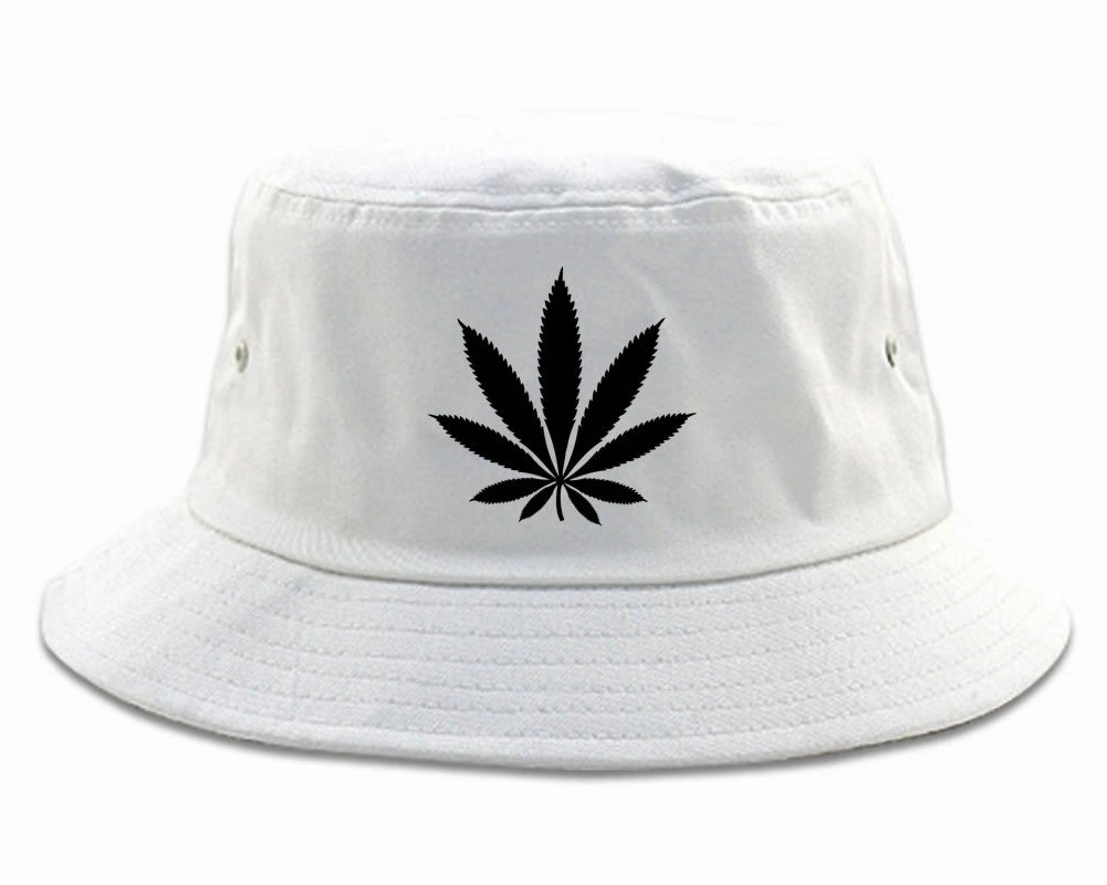 Weed Leaf Marijuana Bucket Hat