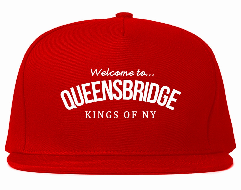 Welcome To Queensbridge Mens Snapback Hat