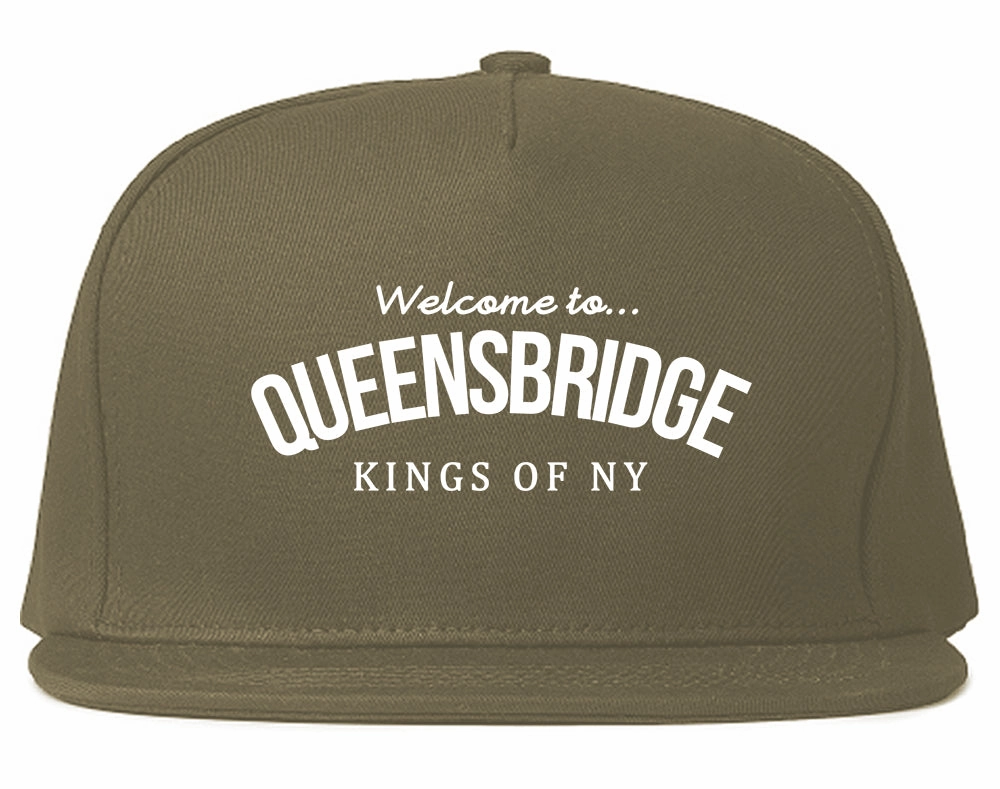 Welcome To Queensbridge Mens Snapback Hat