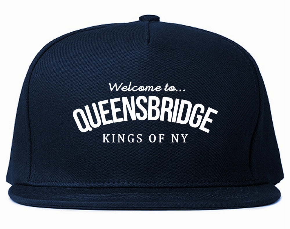 Welcome To Queensbridge Mens Snapback Hat