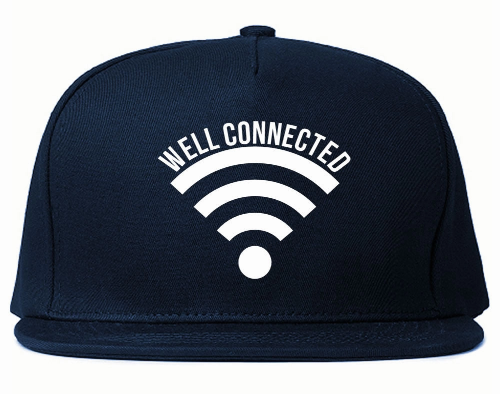 Well Connected Wifi Meme Snapback Hat Cap