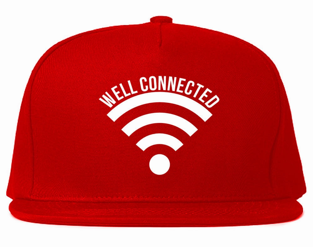 Well Connected Wifi Meme Snapback Hat Cap