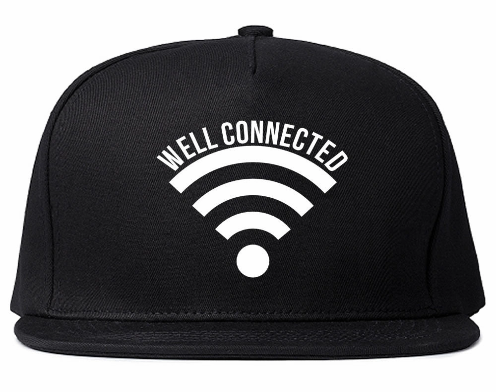 Well Connected Wifi Meme Snapback Hat Cap