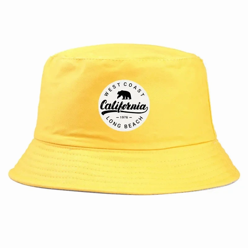 West Coast California Long Beach Bucket Hat
