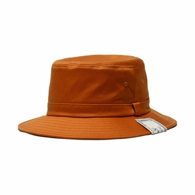 WEST POINT BUCKET HAT - Orange spring-straw-hat