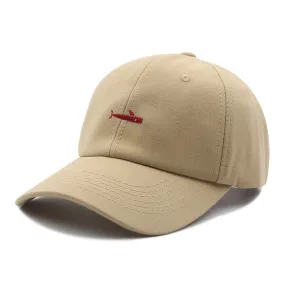 Whale Embroidered Cotton Baseball Cap casual-baseball-cap