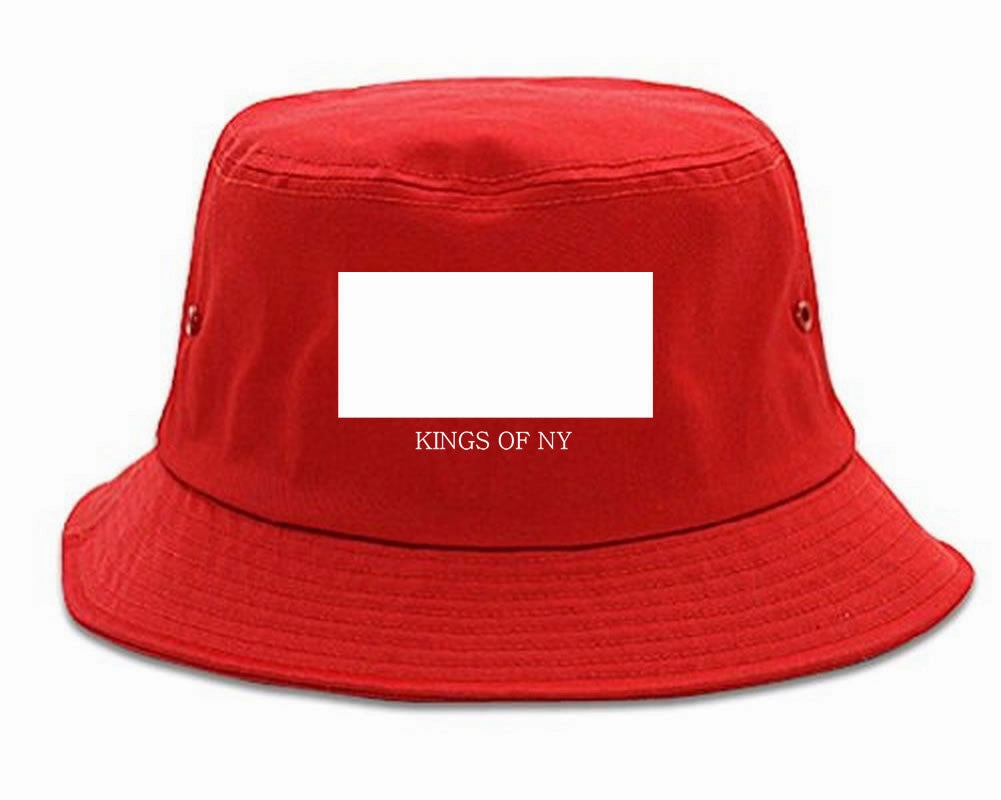 White Box Bucket Hat