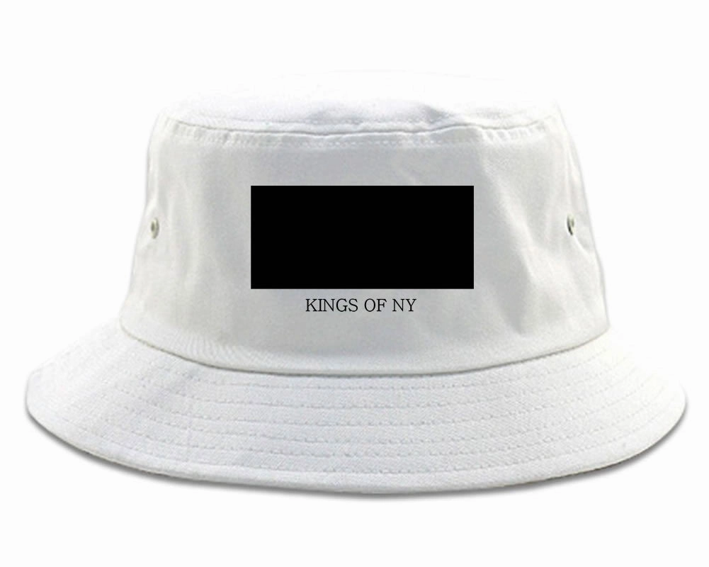 White Box Bucket Hat