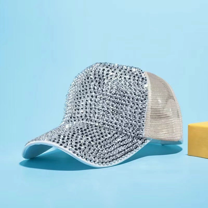 Wholesale 10PCS Rhinestone Breathable Baseball Caps