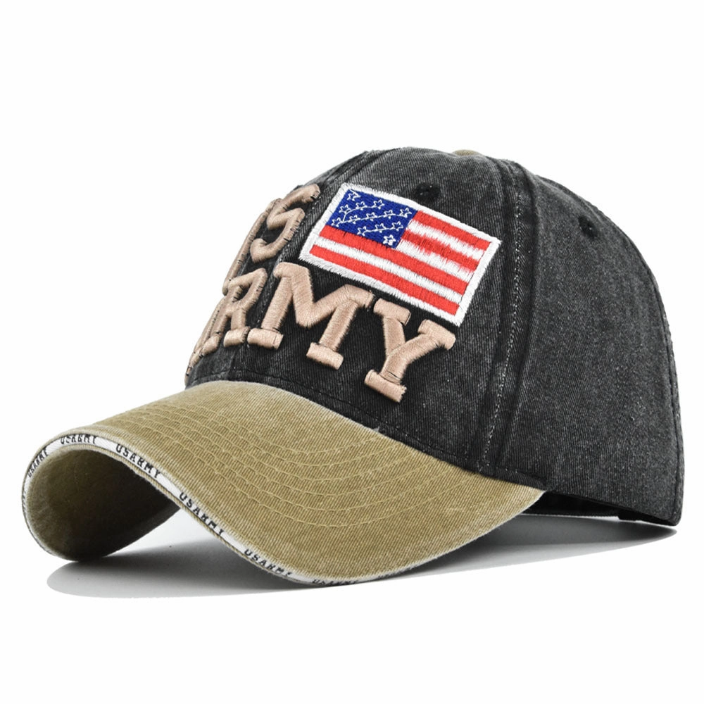 Wholesale 3D Embroidered Letters Cotton Hat