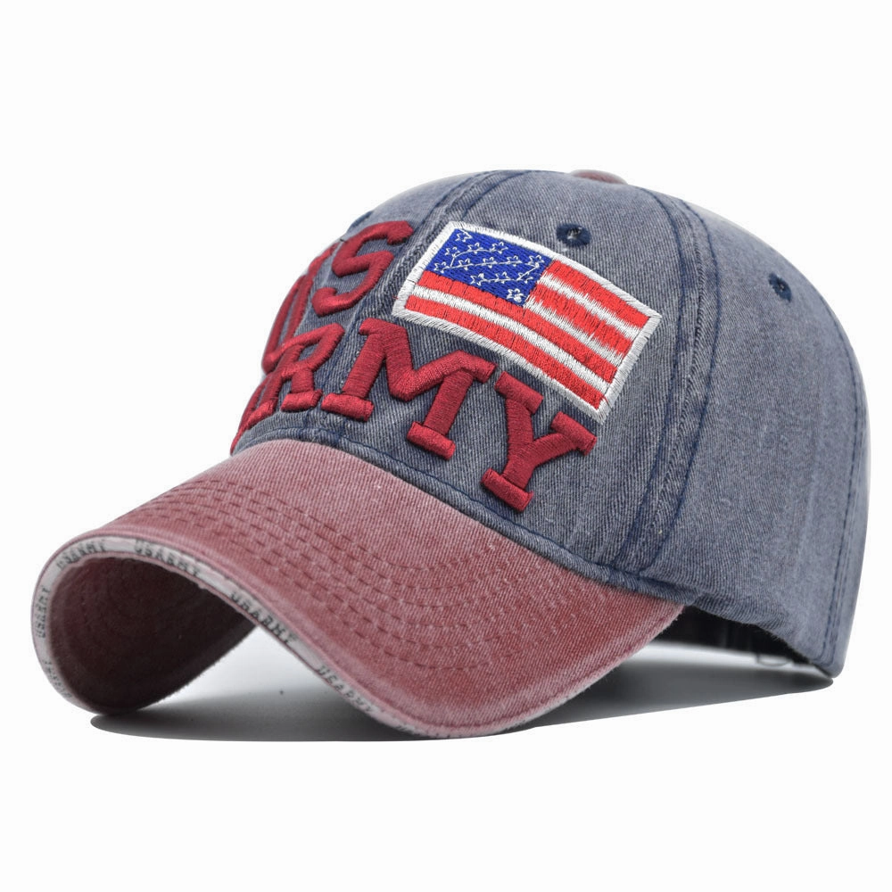 Wholesale 3D Embroidered Letters Cotton Hat