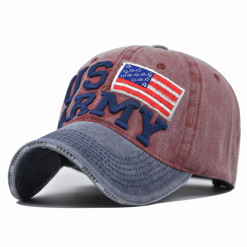 Wholesale 3D Embroidered Letters Cotton Hat