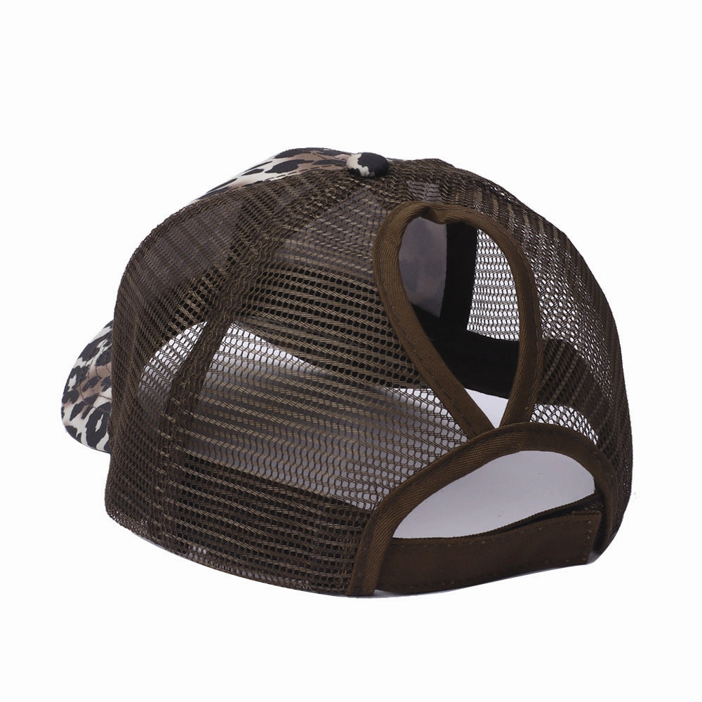 Wholesale Acrylic Boss Recommend Leopard Print Baseball Cap