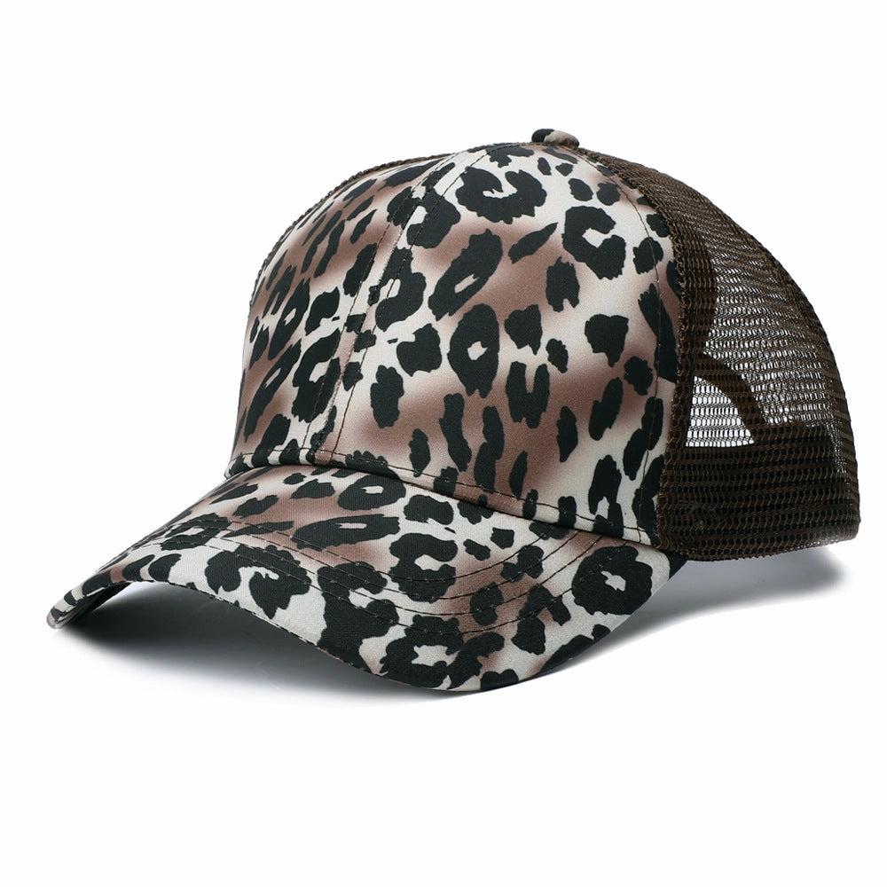 Wholesale Acrylic Boss Recommend Leopard Print Baseball Cap