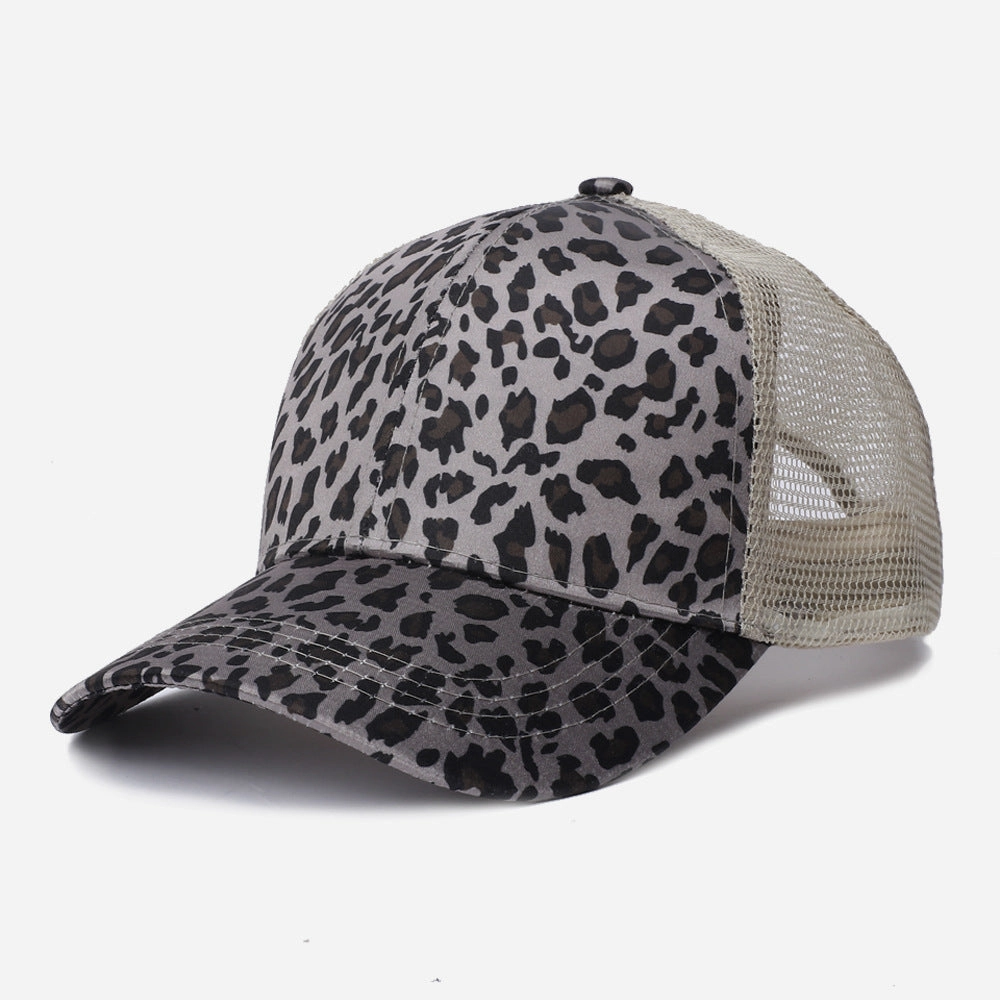 Wholesale Acrylic Boss Recommend Leopard Print Baseball Cap