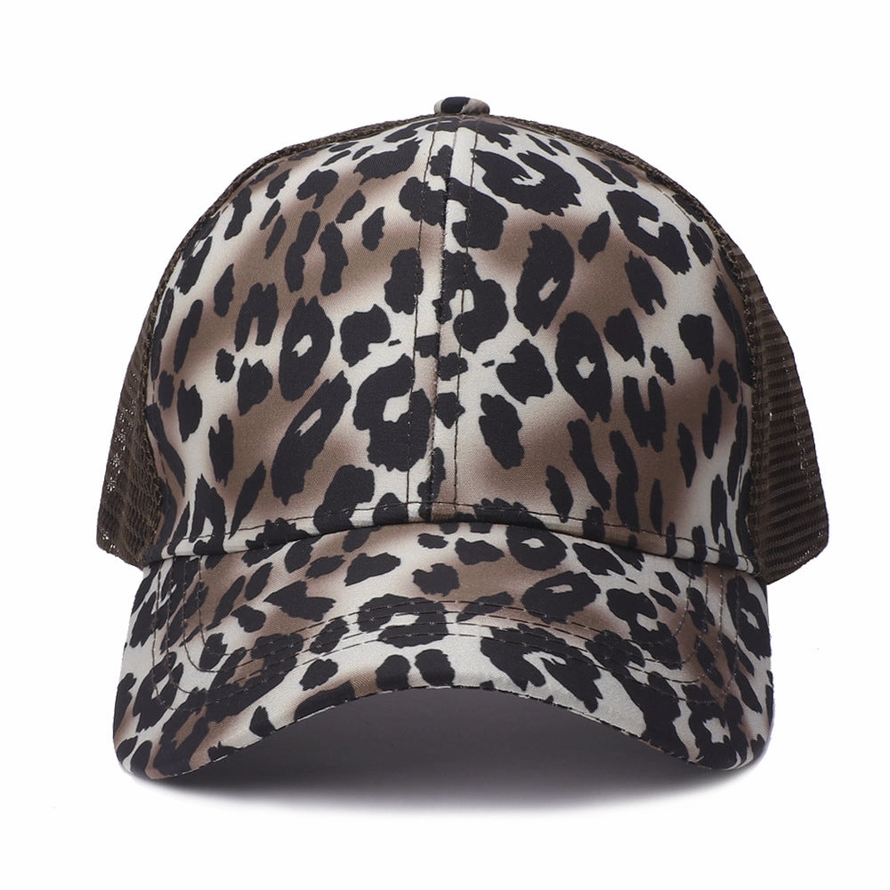 Wholesale Acrylic Boss Recommend Leopard Print Baseball Cap