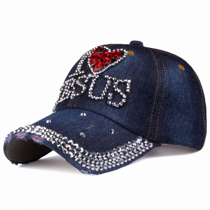 Wholesale Acrylic Diamond Baseball Cap